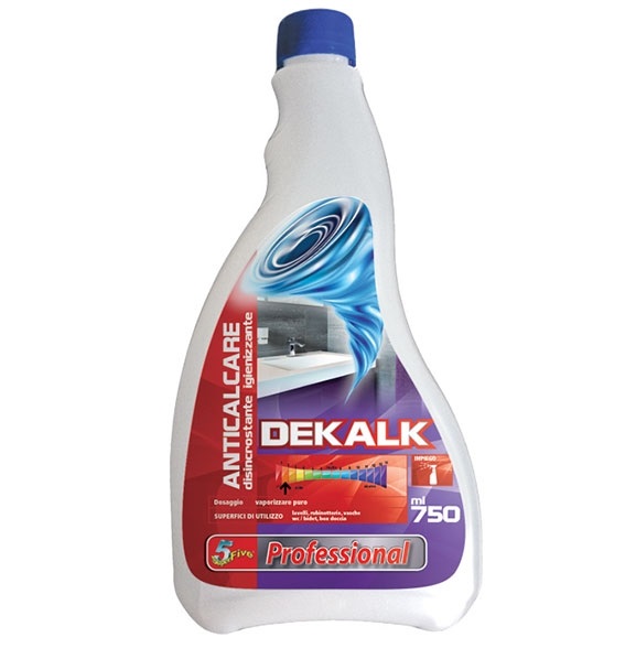 DEKALK 750ML SUPERFIVE (Disincrostante anticalcare) - Clean Up Srl