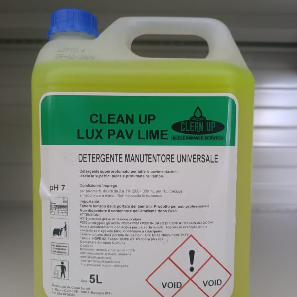 LUX PAV LIME 5L - CLEAN UP