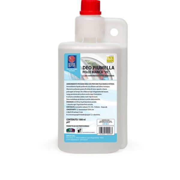 DEO PIUMELLA FELCE BIANCA "2C" 1L - SEPCA